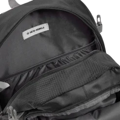 New Rebels ® Kinley - Rugtas - Schooltas - Vrijetijdstas - 28 Liter - Nylon - Zwart