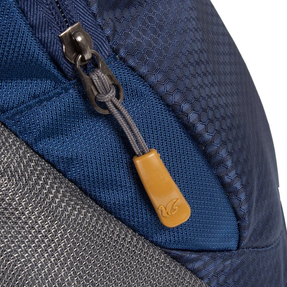 New Rebels ® Kinley - Rugtas - Schooltas - Vrijetijdstas - 28 Liter - Nylon - Navy Blauw