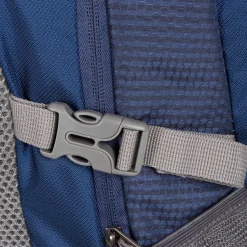 New Rebels ® Kinley - Rugtas - Schooltas - Vrijetijdstas - 28 Liter - Nylon - Navy Blauw