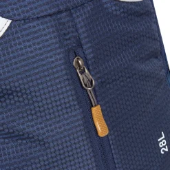 New Rebels ® Kinley - Rugtas - Schooltas - Vrijetijdstas - 28 Liter - Nylon - Navy Blauw