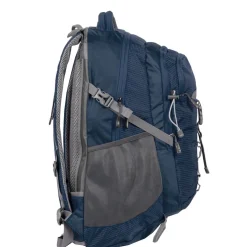 New Rebels ® Kinley - Rugtas - Schooltas - Vrijetijdstas - 48 Liter - Nylon - Navy Blauw