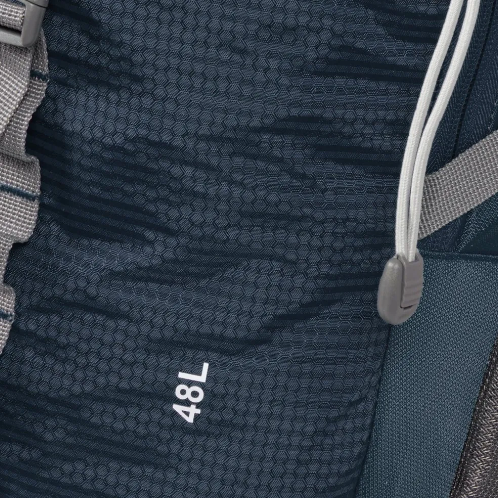 New Rebels ® Kinley - Rugtas - Schooltas - Vrijetijdstas - 48 Liter - Nylon - Navy Blauw