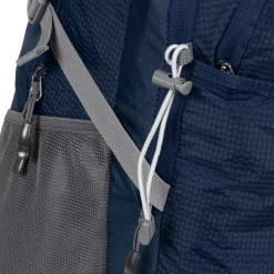 New Rebels ® Kinley - Rugtas - Schooltas - Vrijetijdstas - 48 Liter - Nylon - Navy Blauw