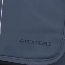 New Rebels ® Mart - Flapover - Navy Blauw - A5 - Schoudertas