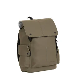 New Rebels ® Mart - PU - Laptop - Rugtas - Rugzak - Waterafstotend - Olijf