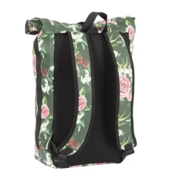 New Rebels ® Mart - Rolltop - Rugtas - Waterafstotend - Flower Dark - Large II - Rugzak