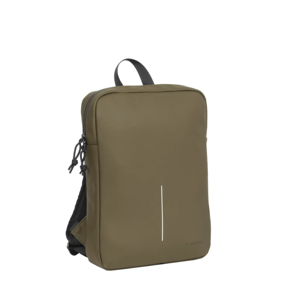 New Rebels ® Mart - Rugzak - Waterafstotend - Laptoptas 13 inch - Rugtas - Olijf Groen