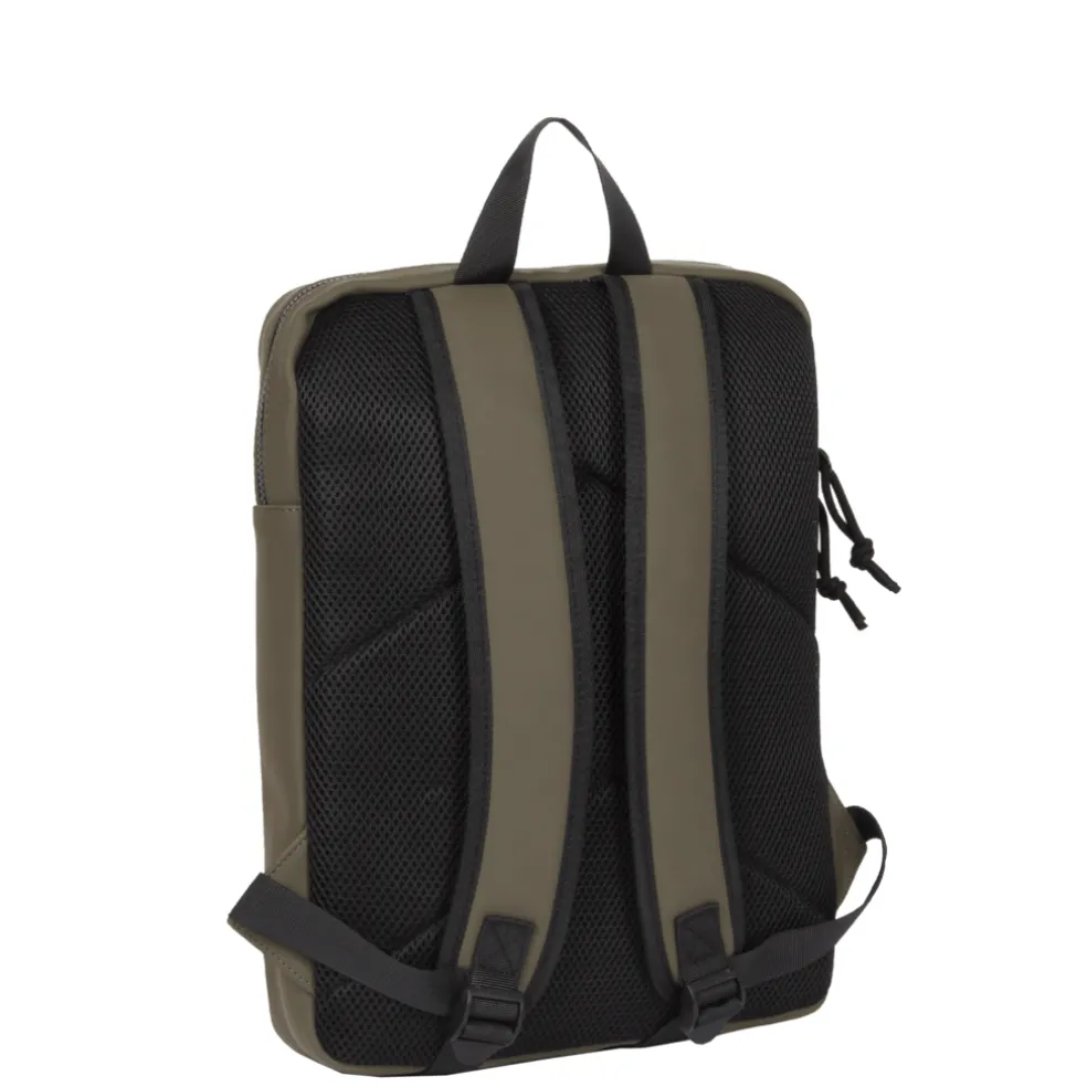 New Rebels ® Mart - Rugzak - Waterafstotend - Laptoptas 13 inch - Rugtas - Olijf Groen