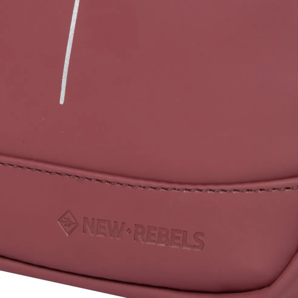 New Rebels ® Mart - Schoudertas - Crossbody tas - Top Zip - Burgundy