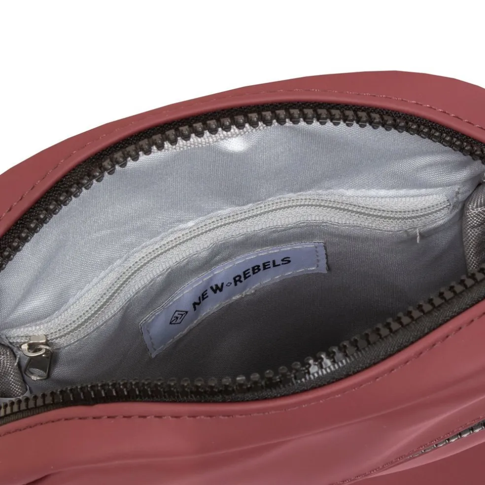 New Rebels ® Mart - Schoudertas - Crossbody tas - Top Zip - Burgundy