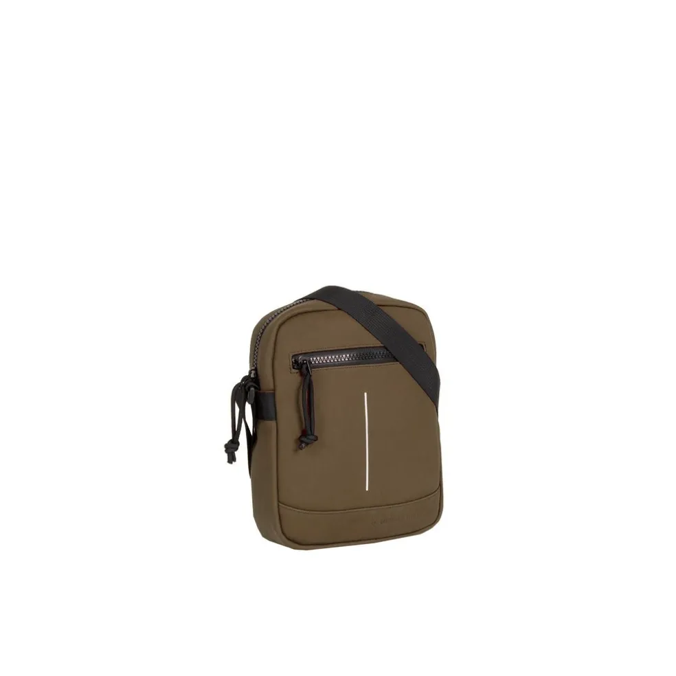 New Rebels ® Mart - Schoudertas - Crossbody tas - Top Zip - Olijf