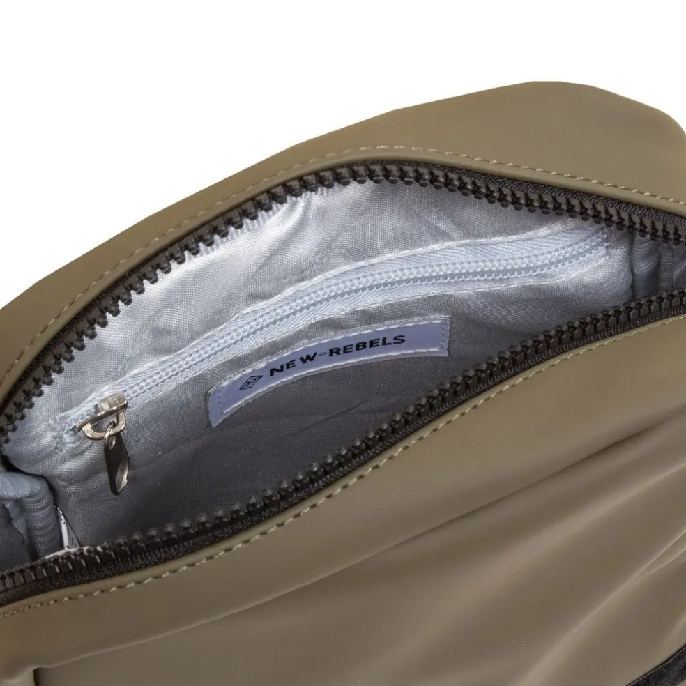New Rebels ® Mart - Small - Flap - Schoudertas - Crossbody tas - Olijf