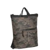 New Rebels ® Mart - Top Zip - Waterafstotend -  Rugtas - Laptoptas 14Inch. - Shopper -  Brown Camouflage