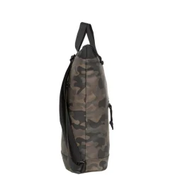 New Rebels ® Mart - Top Zip - Waterafstotend -  Rugtas - Laptoptas 14Inch. - Shopper -  Brown Camouflage