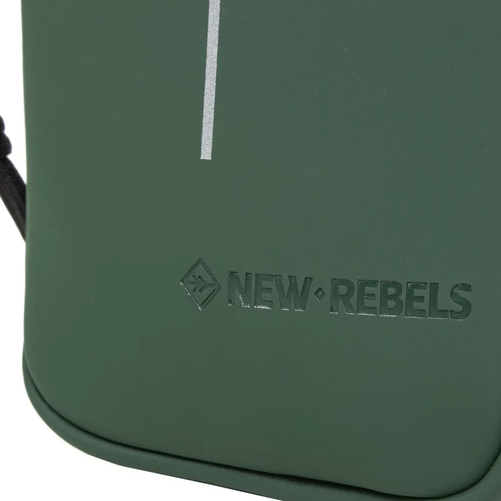 New Rebels ® Mart - Waterafstotend - Telefoontas - Telefoontasje - Donker Groen