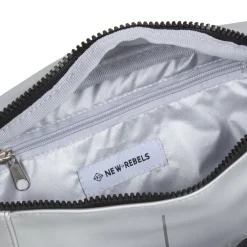 New Rebels ® Mart - Waterafstotend - Fanny Pack - Heuptas - Zilver