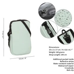 New Rebels ® Mart - Waterafstotend - Telefoontas  - Telefoontasje - Mint