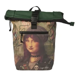 New Rebels - Mart Art  Rugzak 21L Mona Lisa Waterafstotend