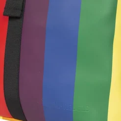 New Rebels ® Mart Rolltop - Mini Rugzak - Waterafstotend - Regenboog