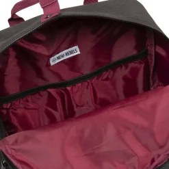 New Rebels ® Morris Rugtas Black 2Tone 10L 26X10X35CM