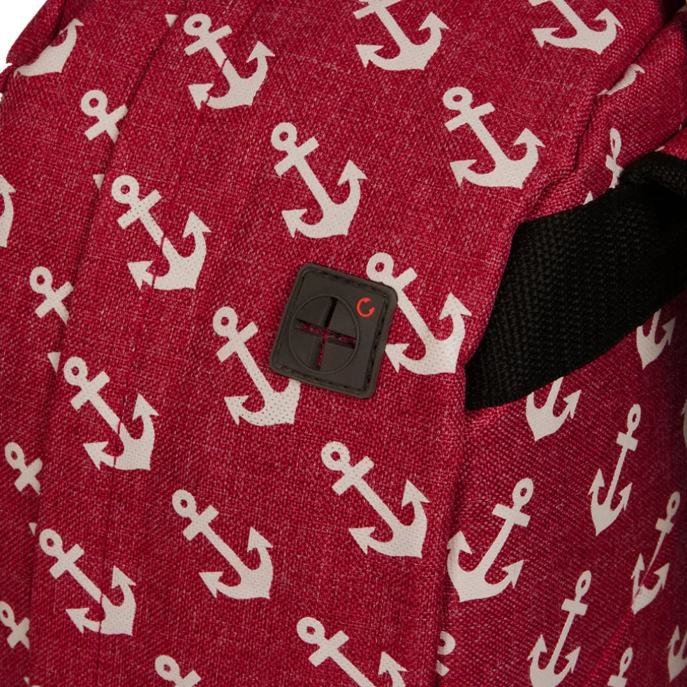 New Rebels ® Sealife Rugtas Burgundy