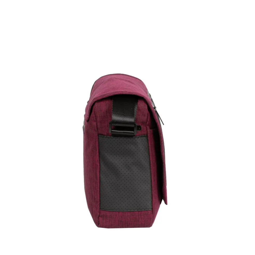 New Rebels ® Solar 25 - Medium Schoudertas A5 - Crossbodytas Met Flap - Burgundy