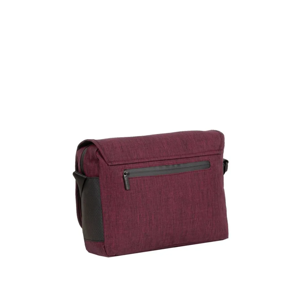 New Rebels ® Solar 25 - Medium Schoudertas A5 - Crossbodytas Met Flap - Burgundy