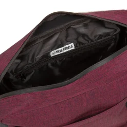 New Rebels ® Solar 25 - Medium Schoudertas A5 - Crossbodytas Met Flap - Burgundy