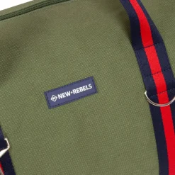 New Rebels ® Stan - Canvas - Sporttas - Weekendtas - Olijf