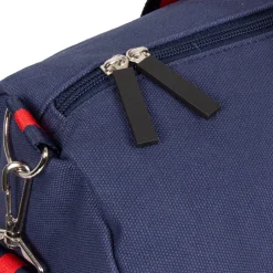 New Rebels ® Stan - Canvas - Sporttas - Weekendtas - Navy Blauw