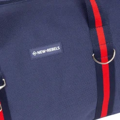 New Rebels ® Stan - Canvas - Sporttas - Weekendtas - Navy Blauw
