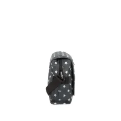 New Rebels ® Star25 - Medium Schoudertas A5 - Crossbodytas met flap - Grijs - with stars