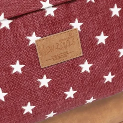 New Rebels ® Star Range - Rugtas - Rugzak - Stars - Burgundy