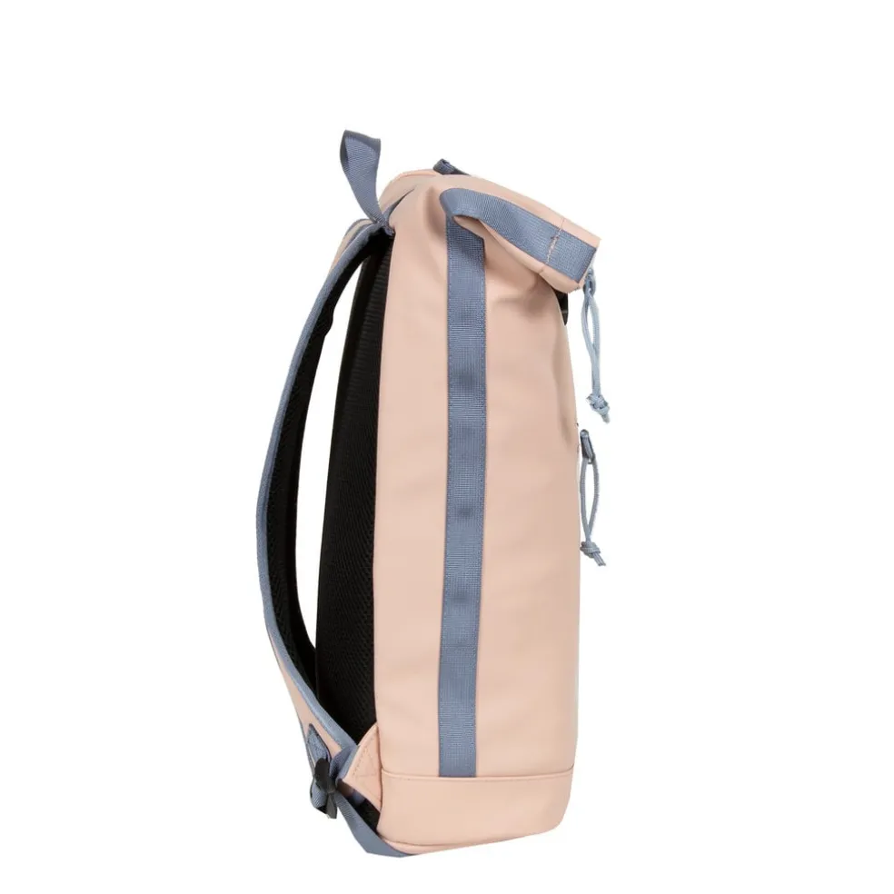 New Rebels ® Tim - Rolltop - Rugtas - Rugzak - Waterafstotend - Zacht Roze/Lila