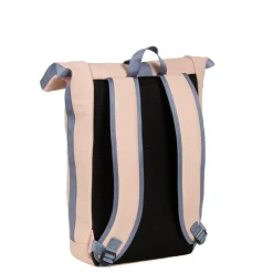 New Rebels ® Tim - Rolltop - Rugtas - Rugzak - Waterafstotend - Zacht Roze/Lila