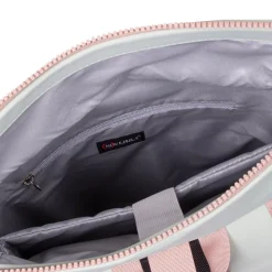 New Rebels ® Tim - Rolltop - Rugtas - Rugzak - Waterafstotend - Mint/Zacht Roze