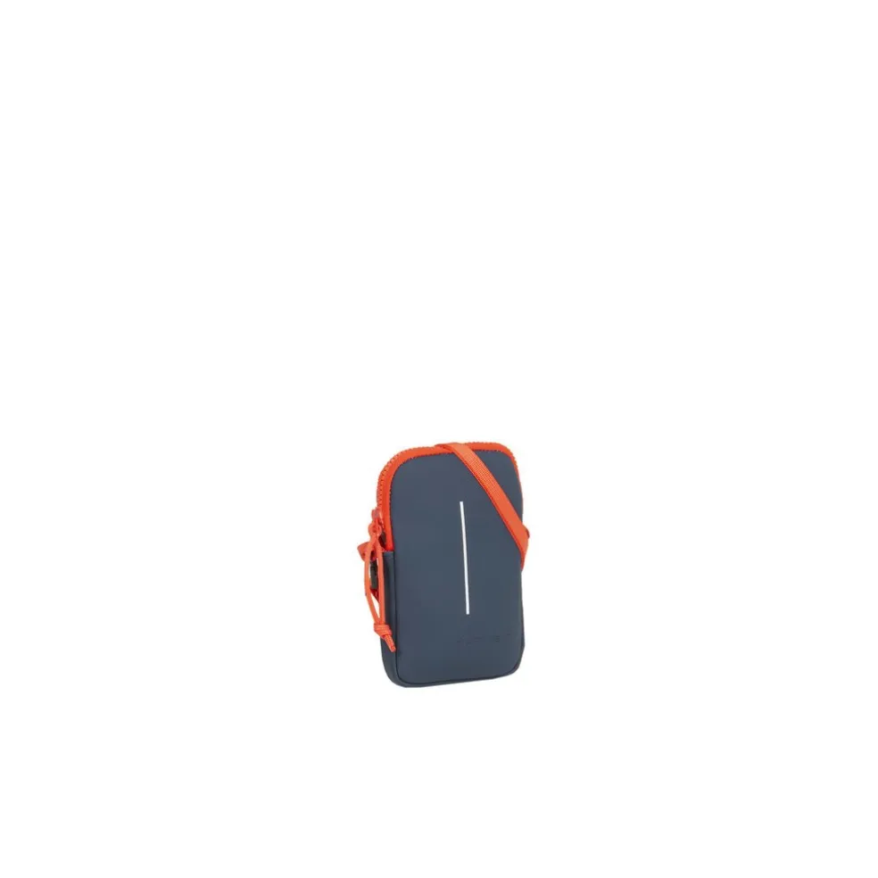 New Rebels ® Tim - Waterafstotend - Telefoontas - Telefoontasje - Navy Blue / red