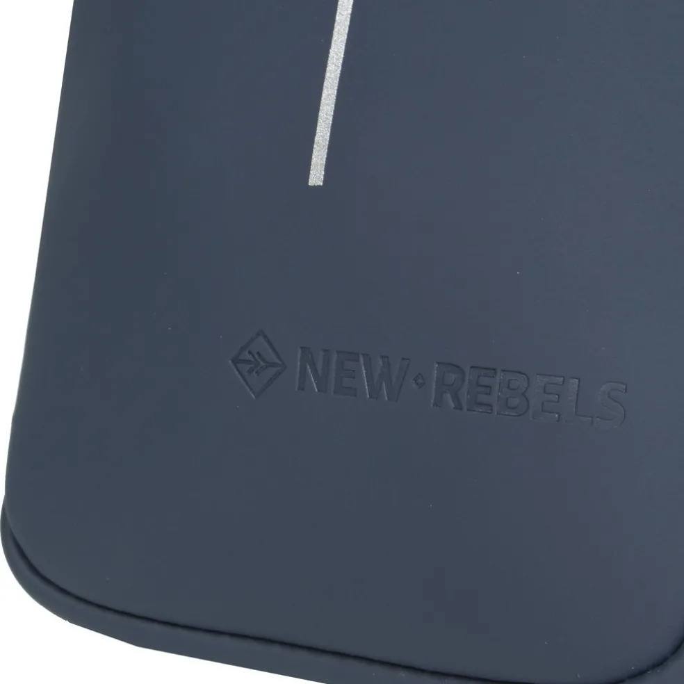 New Rebels ® Tim - Waterafstotend - Telefoontas - Telefoontasje - Navy Blue / red