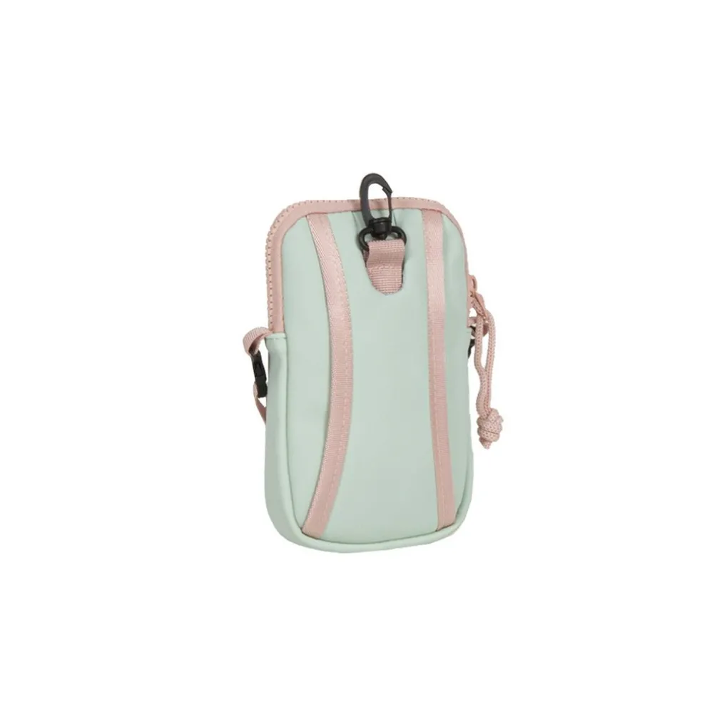 New Rebels ® Tim - Waterafstotend - Telefoontas - Telefoontasje - Mint Blue/Soft Pink