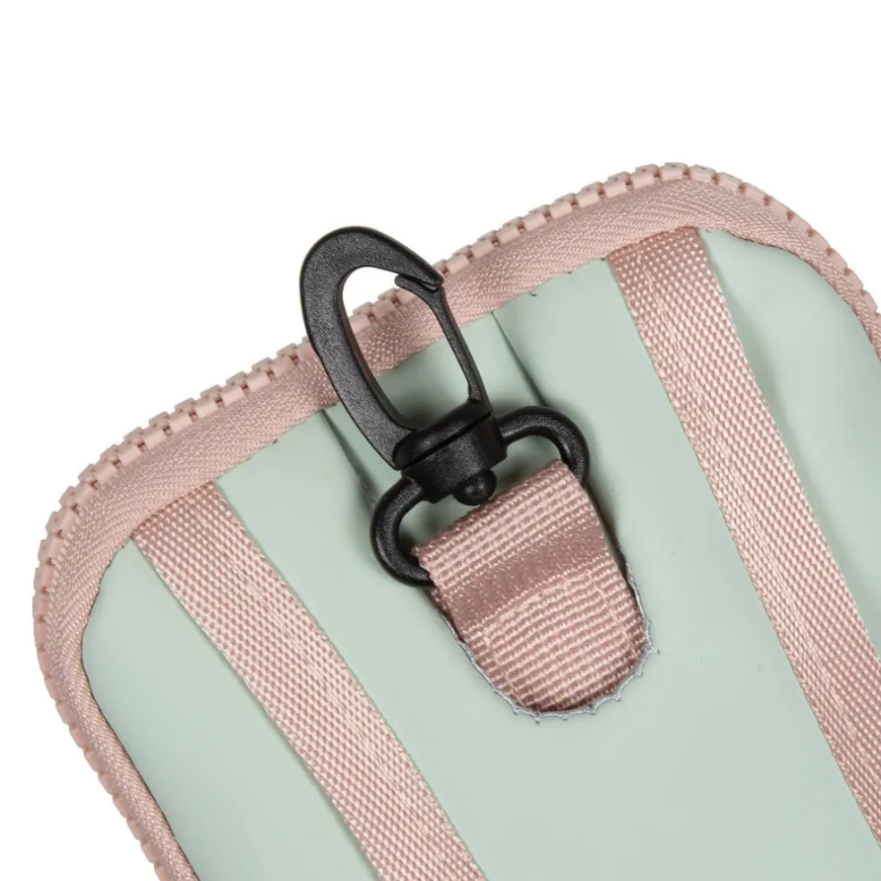 New Rebels ® Tim - Waterafstotend - Telefoontas - Telefoontasje - Mint Blue/Soft Pink
