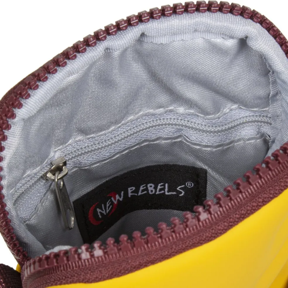 New Rebels ® Tim - Waterafstotend - Telefoontas - Telefoontasje - yellow / red