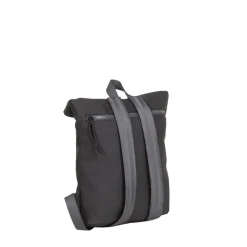 New Rebels ® Tim Rolltop  Rugzak Klein Zwart/Grijs