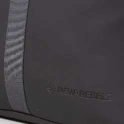 New Rebels ® Tim Rolltop  Rugzak Klein Zwart/Grijs
