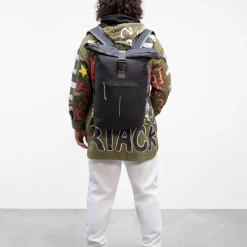 New Rebels ® Tim Rugzak Waterafstotend Zwart/Grijs