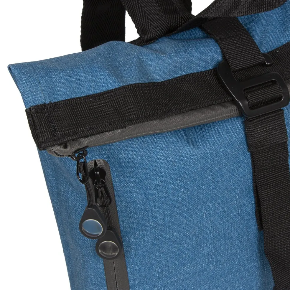 New Rebels ® Vepo - Rolltop - Regenbestendig - Waterdicht - Waterproof - Small 7 L - Rugtas - Rugzak - New Blue