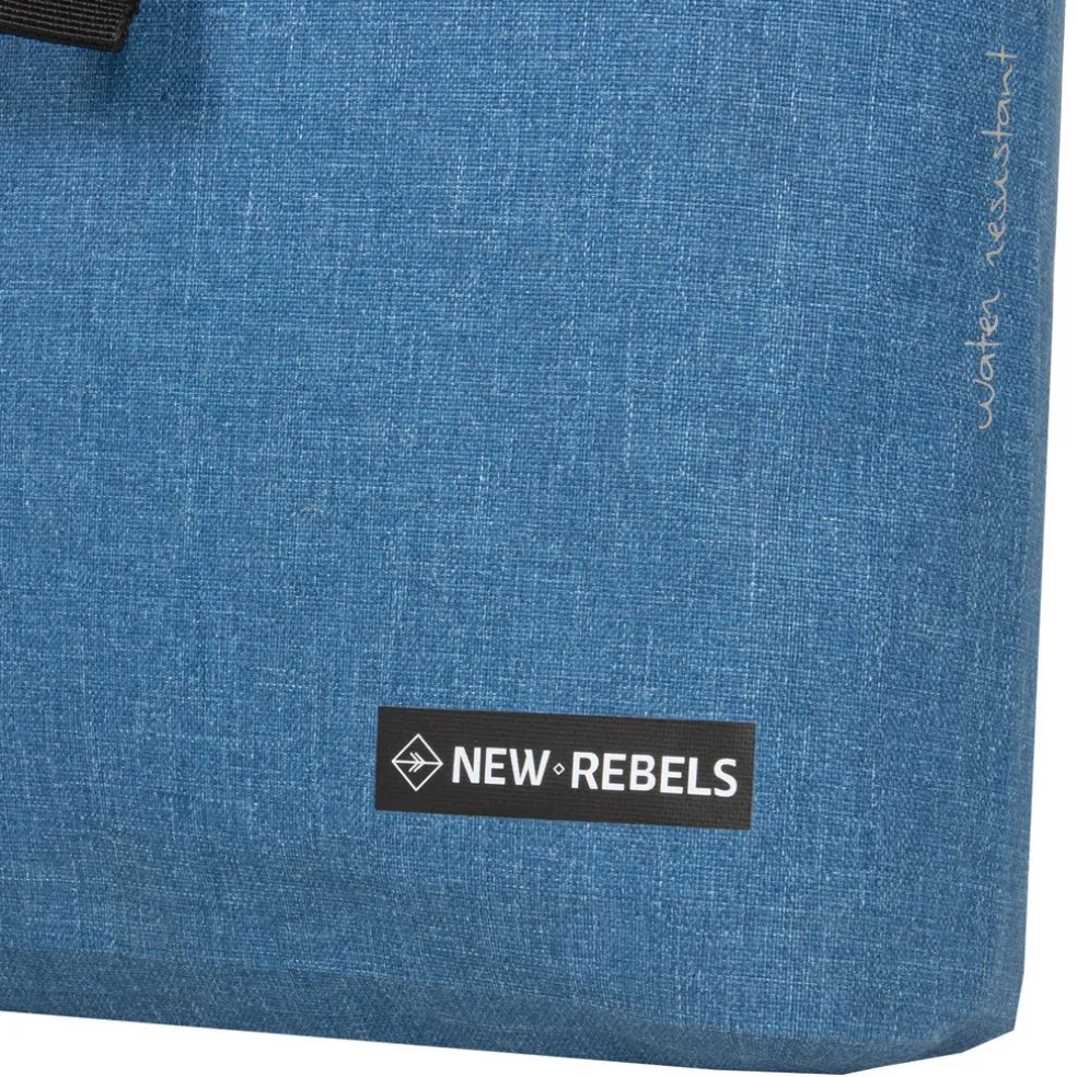 New Rebels ® Vepo - Rolltop - Regenbestendig - Waterdicht - Waterproof - Small 7 L - Rugtas - Rugzak - New Blue