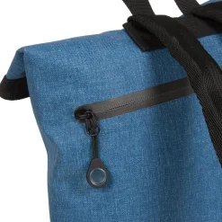 New Rebels ® Vepo - Rolltop - Regenbestendig - Waterdicht - Waterproof - Small 7 L - Rugtas - Rugzak - New Blue
