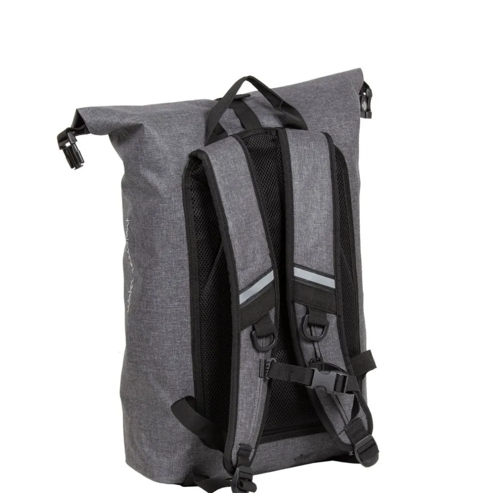 New Rebels ® Vepo - Waterproof - Rolltop - Watersport - Waterdichte Rugzak / Ritsen - 32L- Gray