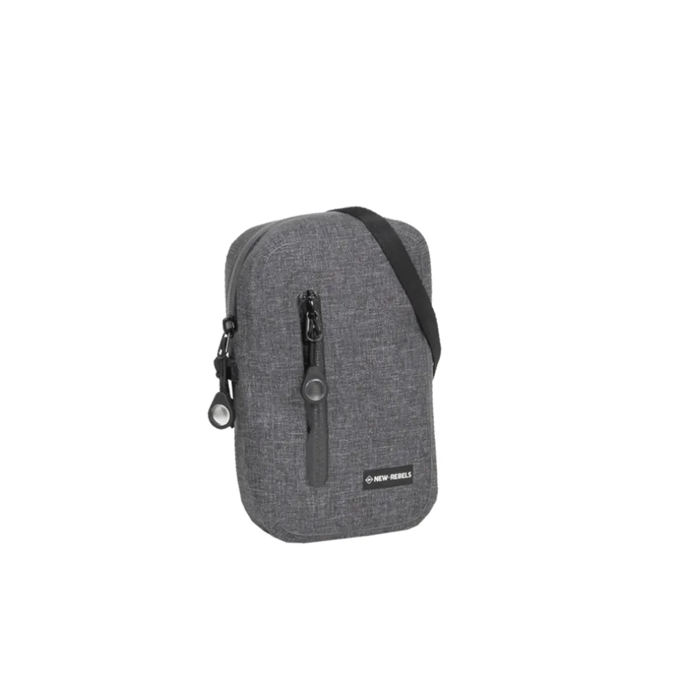 New Rebels ® Vepo - Waterproof - Watersport - Telefoontasje - Telefoontas Waterdichte Ritsen - Grijs