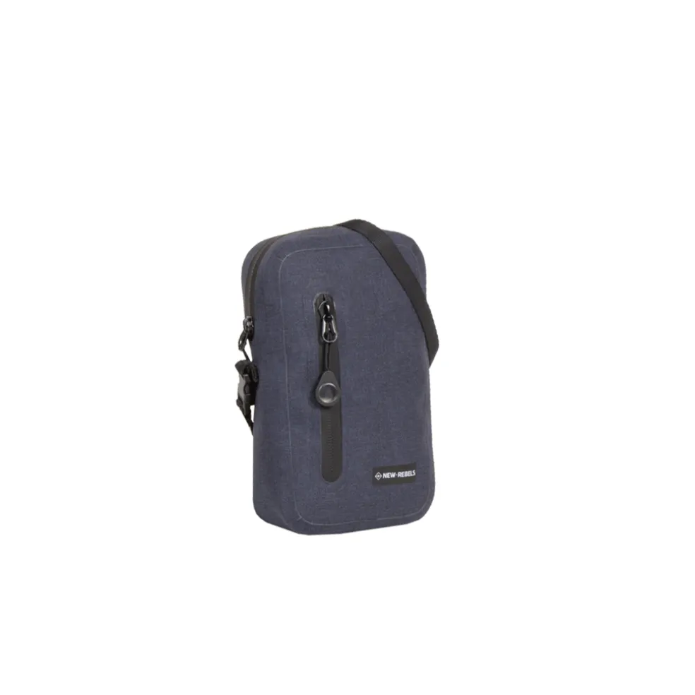 New Rebels ® Vepo - Watersport - Waterproof -Telefoontasje - Waterdichte Ritsen - Navy Blauw